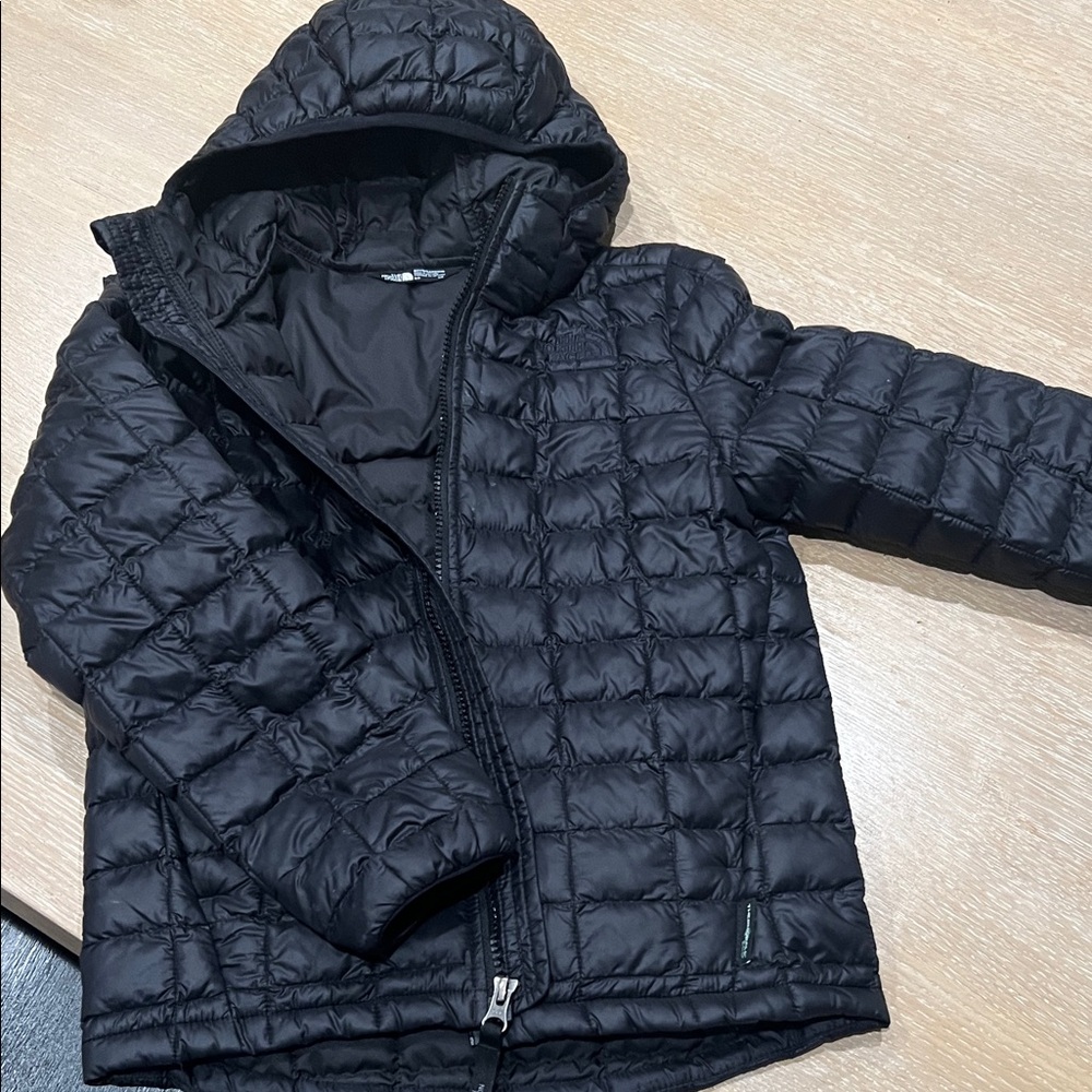The North Face Kids Black Quilted Puffer Jacket